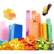 Набор строительных блоков LEGO FEELO, совместимый с конструктором, 500 г, крупные частицы. Подарок на день рождения для мальчиков и девочек. 1645-1 - изображение 2