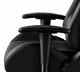 Кресло геймерское Bonro 1002G-1 черное из экокожи с выдвижной подставкой для ног и подушками (125-76-42401214) - изображение 8