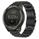 Часы наручные мужские North Edge Alps Stainless Black тактические с компасом 45 мм, 2 ремешка - изображение 2