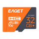 Карта памяти EAGET 32GB TF (MicroSD) A1 U3 V30 C10 Enhanced Version, высокоскоростная и надежная карта памяти, предназначенная для камер видеонаблюдения, скорость чтения 100 МБ/с. - изображение 4