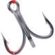 Крючки Guowangliya Three Hooks 3X, усиленные, новые, антикоррозийные, для морской рыбалки, трехлопастные крючки, якорные крючки с зазубринами, размер 4/8, штуки в коробке. - изображение 1