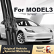 Щетки стеклоочистителя Deyun для Tesla Model 3, оригинальная заводская бесшовная резиновая полоса, щетки стеклоочистителя Tesla Maodou 3 26/19 - изображение 5