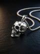 Кулон череп на цепочке SteelSkull unisex из медицинской стали - изображение 5