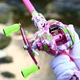 Мультипликаторная катушка BAKAWA Rubar (яркий камуфляж Pink Camo под правую руку) 5+1 - изображение 3