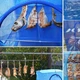 Складна сітка для сушіння риби з карабіном, 3 яруси, 60х40х40 см / Підвісна сітка сушарка для фруктів - зображення 6