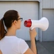 Мегафон MEGAPHONE HM-135 BT 15 Вт Bluetooth до 500 метрів сирена живлення 6 батарейок типу C пластик - изображение 3