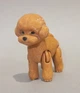 Фигурка собаки породы Той Пудель Toy Poodle Игрушка Декор Антистресс 3D печать Пластик 70 мм Браун Коричневый - изображение 3