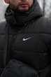 Зимовий комплект для чоловіків куртка Frost чорна штани з тринитки на флісі брендова барсетка і зручні рукавички бонусом/S - зображення 2
