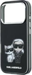 Чохол Karl Lagerfeld Smooth Karl & Choupette Bodies Sketch MagSafe для Apple iPhone 18 Pro / 17 Pro чорний (KF003183) - зображення 6