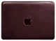 Кожаный чехол для MacBook 13 дюймов из натуральной кожи Crazy Horse защитный бордовый 58566 - изображение 1