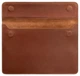Кожаный чехол-конверт на магнитах для MacBook 15 дюйм, светло-коричневый, натуральная кожа Crazy Horse, ручная работа, 38×25,5 см 58677 - изображение 2