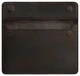 Кожаный чехол-конверт на магнитах для MacBook 15 дюйм, темно-коричневый, натуральная кожа Crazy Horse, ручная работа, 38×25,5 см 58679 - изображение 2