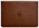 Шкіряний чохол-конверт на магнітах для MacBook 15-16 дюймів, світло-коричневий, натуральна шкіра Krast, ручна робота, 39,5×28 см 58642 - зображення 1