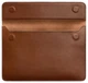 Шкіряний чохол-конверт на магнітах для MacBook 15-16 дюймів, світло-коричневий, натуральна шкіра Krast, ручна робота, 39,5×28 см 58642 - зображення 2
