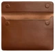 Кожаный чехол-конверт на магнитах для MacBook 14 дюйм, светло-коричневый, натуральная кожа Краст, ручная работа, 34,3×24,5 см 58663 - изображение 2