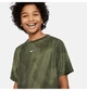 Футболка детская Nike Youth Dri-Fit Military Printed Top XS Зеленая FN8694-325 - изображение 3