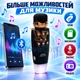 Караоке микрофон, беспроводной микрофон, портативная колонка 2 в 1 Bluetooth черный - изображение 3
