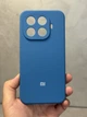 Силиконовый чехол Soft Touch для Xiaomi 15T Pro Синий - изображение 2