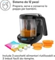 Baby Brezza Food Maker Deluxe комбайн для приготування дитячого харчування чорний - зображення 6