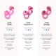 Беруші Loop Experience Equinox Flux, багаторазові, 18 дБ, 4 розміри насадок, футляр - зображення 5