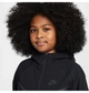 Детская толстовка Nike Sportswear Tech Fleece Black S Черная HQ8911-010 - изображение 3