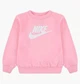 Детский свитшот Nike French Terry Crew Pink 5 Розовый 36L597-A0W - изображение 1