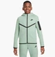 Детская толстовка Nike Sportswear Tech Fleece Green S Зеленая HV5867-037 - изображение 1
