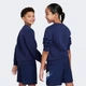 Детский свитшот Nike K Nsw Club Flc Crew Ls Hbr M Синий FD2992-410 - изображение 2