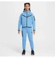 Детская толстовка Nike Sportswear Tech Fleece Blue L Синяя HV8695-489 - изображение 8