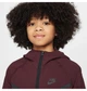 Подростковая толстовка Nike Tech Woven Jacket S Бордовая HQ8911-652 - изображение 3
