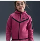 Детская толстовка Nike Sportswear Tech Fleece Pink M Розовая HV8695-634 - изображение 2