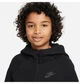 Дитяча толстовка Nike Nsw Club Flc Hd XS Чорна FD3285-010 - зображення 3