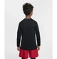 Детский лонгслив Nike Df Ls Crew Warm Black 140 CM Черный HF4362-010 - изображение 3