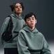 Підліткове худі Nike Sportswear Tech Fleece XL Бірюзове HV1198-364 - зображення 2