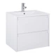 Шафка з умивальником Roca Claudia 600 White matt (A857794529+A3272A3000) - изображение 1