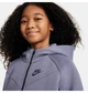 Детская толстовка Nike Sportswear Tech Fleece XS (122-128 CM) Фиолетовая FD2979-003 - изображение 3