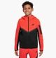Детская толстовка Nike Sportswear Tech Fleece Red/Black S Красная HV5867-011 - изображение 1