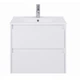 Шафка з умивальником Roca Claudia 600 White Glossy (A857794806+A3272A3000) - изображение 2
