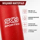 Мішок боксерський підвісний Sportko 85×33 см 15 кг для тренувань червоний SP-6417P4 - зображення 4