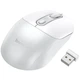 Мышь беспроводная Hoco GM28 2.4G, 1600 DPI, 4 кнопки, бело-серая - изображение 2