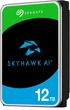 Жесткий диск (HDD) 3.5" SATA 12TB Seagate SkyHawk AI Surveillance 7200rpm/512MB (ST12000VE003) - изображение 1