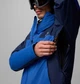 Высокотехнологичная куртка Columbia Cirque Bowl Jacket (размер Medium, цвет Collegiate Navy/Mountain Blue) - изображение 11