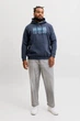 Худі з принтом Jack&Jones синій 4XL (ssw-010-blue-3241) - изображение 3