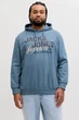 Худі з принтом Jack&Jones сіро-блакитний 2XL (200522-13282) - изображение 1