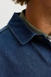 Джинсова сорочка Jack&Jones темно-синя 5XL (400145-13278) - изображение 5