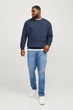 Світшот Regular Fit Jack&Jones синій 6XL (sw-jj-004-blue-2304) - изображение 6