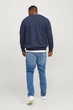 Світшот Regular Fit Jack&Jones синій 6XL (sw-jj-004-blue-2304) - изображение 7
