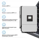 Гибридный инвертор DEYE SUN-14K-SG05LP3-EU-SM2 14KW 48V 2 MPPT Wi-Fi 220/380V Трехфазный - изображение 4