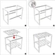 Регульована кухонна полиця 38-70см KITCHEN RACK - зображення 9
