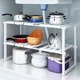 Регульована кухонна полиця 38-70см KITCHEN RACK - зображення 10